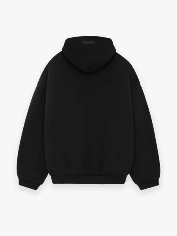 Fleece Hoodie – Black