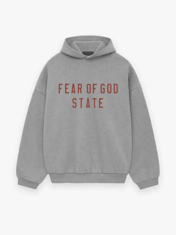 Fleece Hoodie Grey