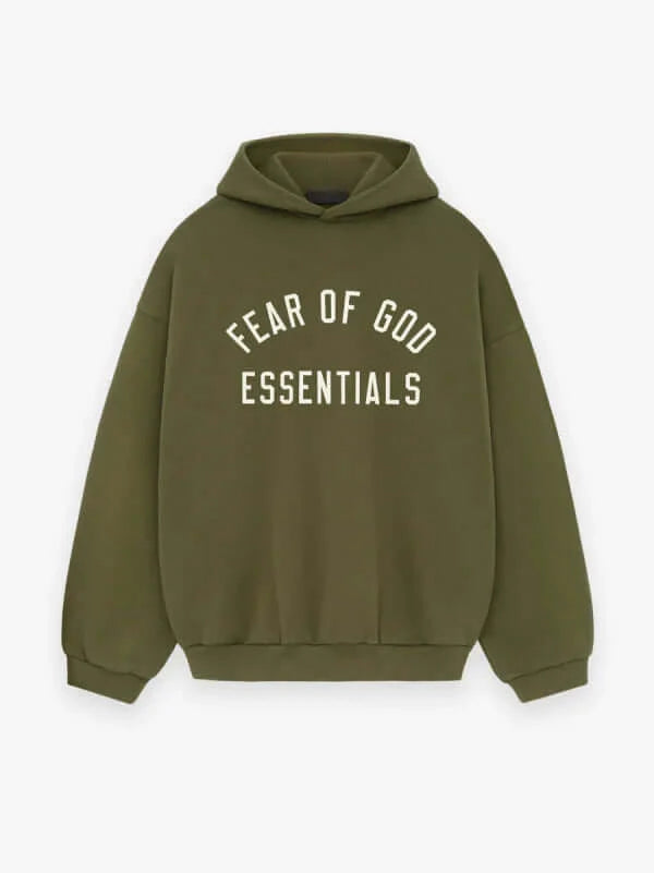 Fleece Hoodie Green