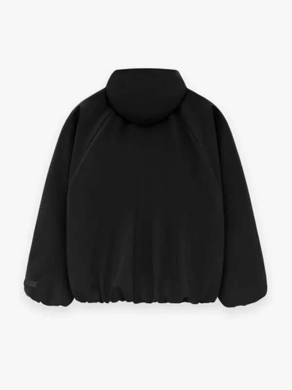 Bonded Nylon Hooded Bomber