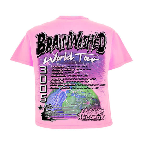Hellstar Brainwashed World Tour Tee Shirt