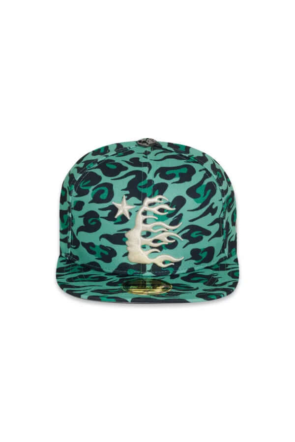 Fitted Cheetah Print Hat