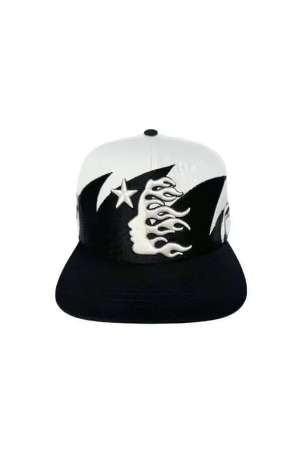Hat Off White Black