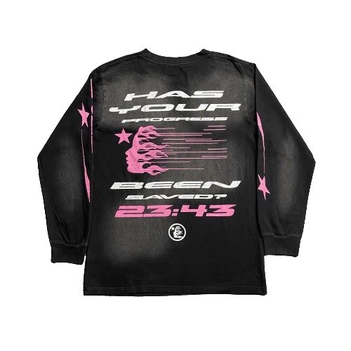 Hellstar Christ Long sleeve T-Shirt Black