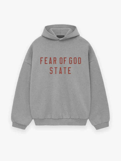 Fleece Hoodie Grey