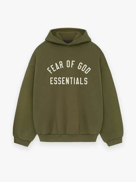 Fleece Hoodie Green