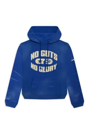Blue Hoodie No Guts No Glory