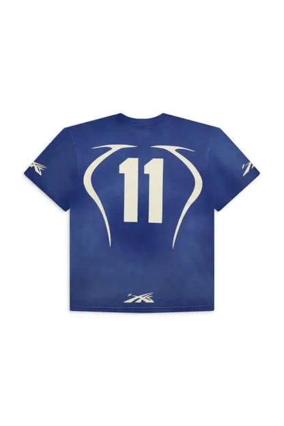 Blue Warm Up 11 Logo T Shirt
