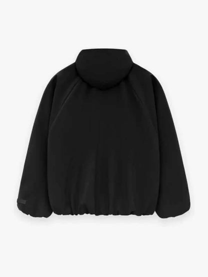 Bonded Nylon Hooded Bomber