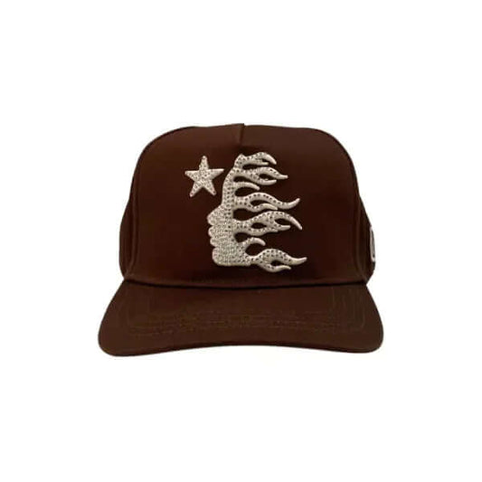 Brown Snapback Hat