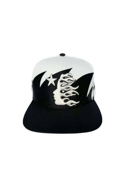 Hat Off White Black