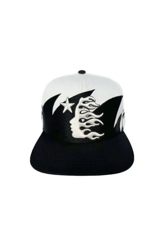 Hat Off White Black