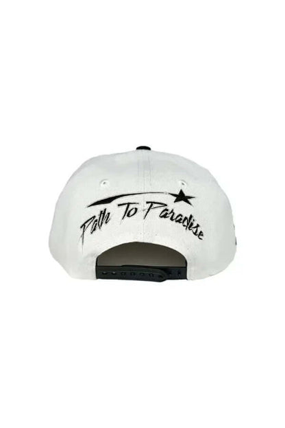 Hat Off White Black