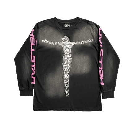 Hellstar Christ Long sleeve T-Shirt Black