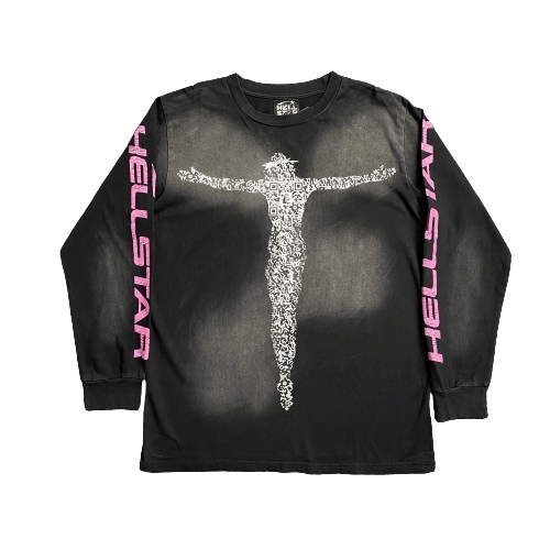 Hellstar Christ Long sleeve T-Shirt Black