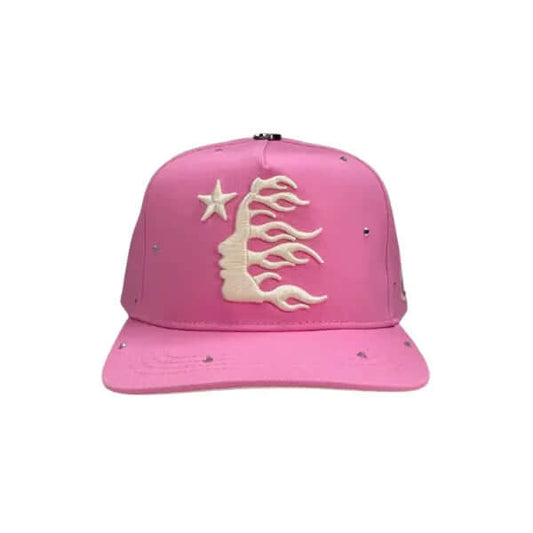 Pink Rhinestone Snapback