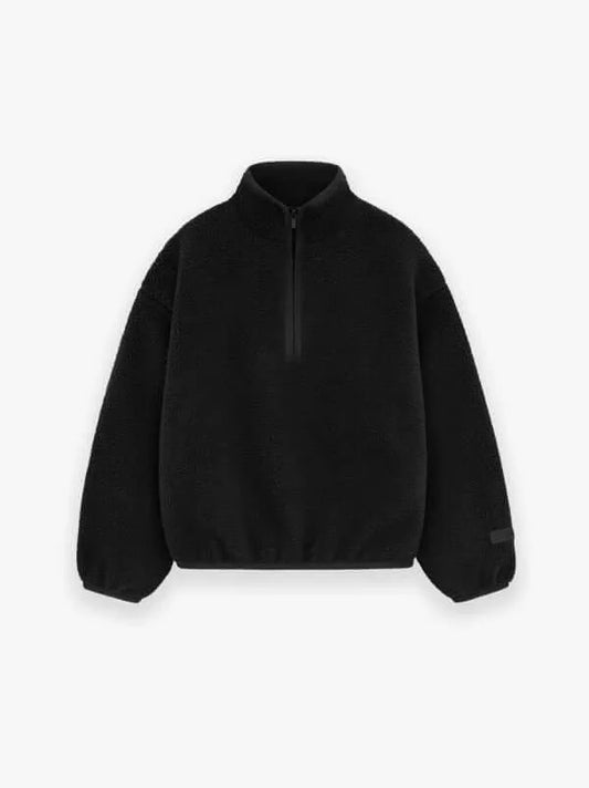 Kids Polar Fleece Halfzip Mockneck